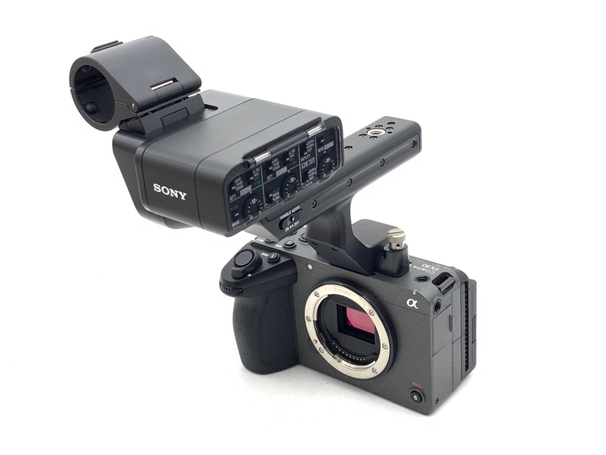 SONY Cinema Line FX30 ハンドルユニットセット SONY(ソニー) FX30 XLRハンドルユニット同梱モデル ILME-FX30