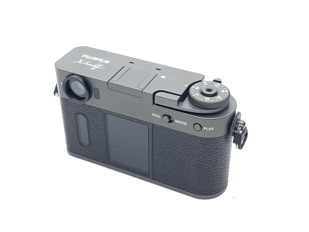 富士フイルム X-HF1 チャコールシルバー中古美品　fujifilm 中古：A(美品)】フジフイルム X half チャコールシルバー [X-HF1