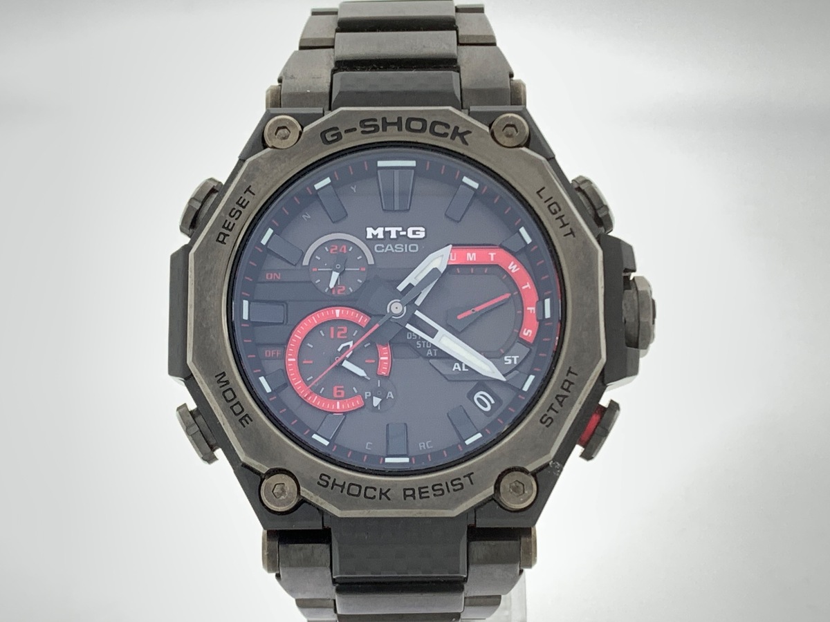 カシオ G-SHOCK MT-G ブラック MTG-B2000BDE-1AJR ステンレススティール
