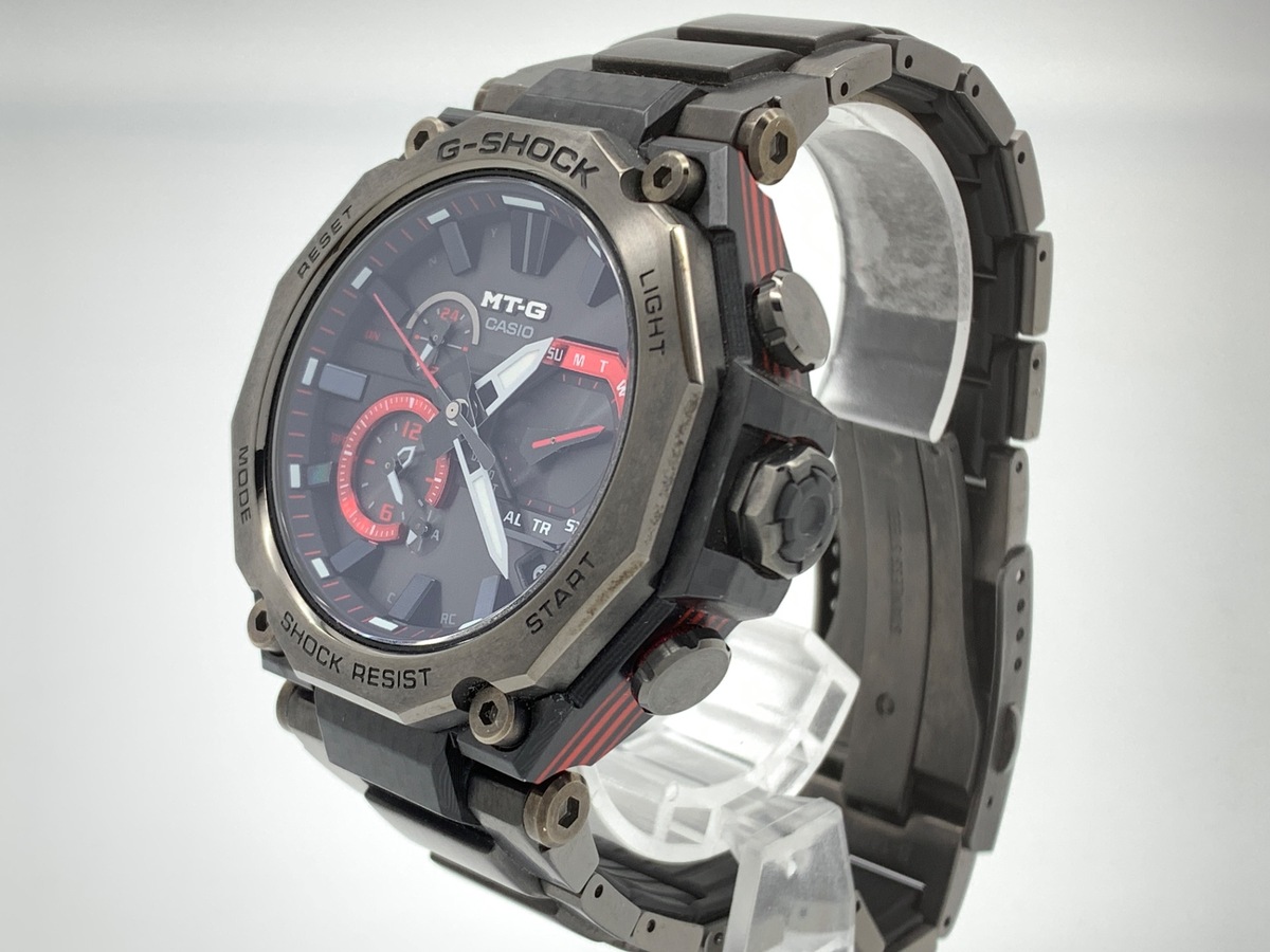 カシオ G-SHOCK MT-G ブラック MTG-B2000BDE-1AJR ステンレススティール