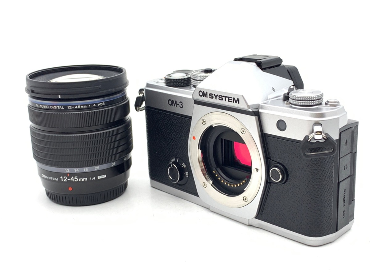 OM SYSTEM OM-3 一眼レフカメラ 12-45mmレンズ付き OM-3 12-45mm F4.0 PRO レンズキット ミラーレス一眼カメラ