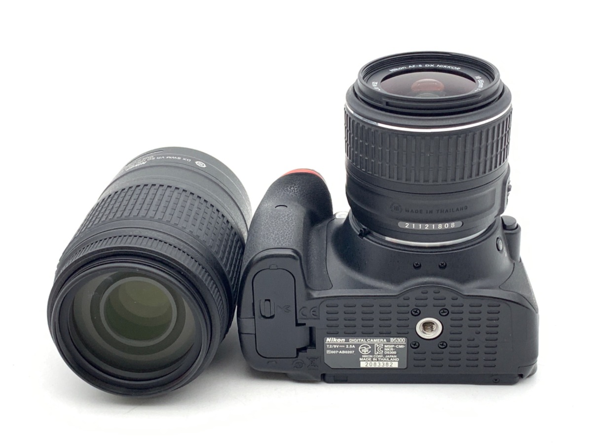 Nikon D5300 ダブルズームキット+単焦点レンズ(おまけバッテリー