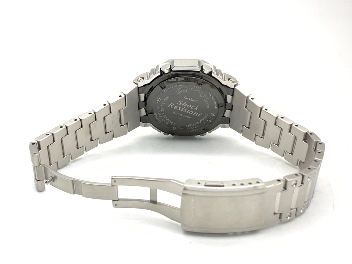 カシオ G-SHOCK ブラック GM-B2100SD-1CJF ステンレススティール