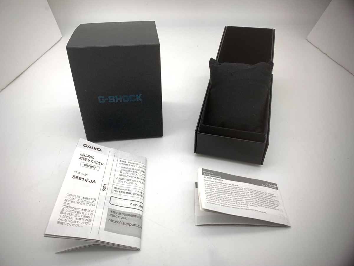 カシオ G-SHOCK ブラック GM-B2100SD-1CJF ステンレススティール