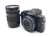 中古】ミラーレス一眼｜オリンパス OM-D E-M10 EZ ダブルズームキット
