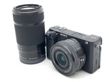 中古】ソニー α6400 ダブルズームレンズキット ブラック [ILCE-6400Y B