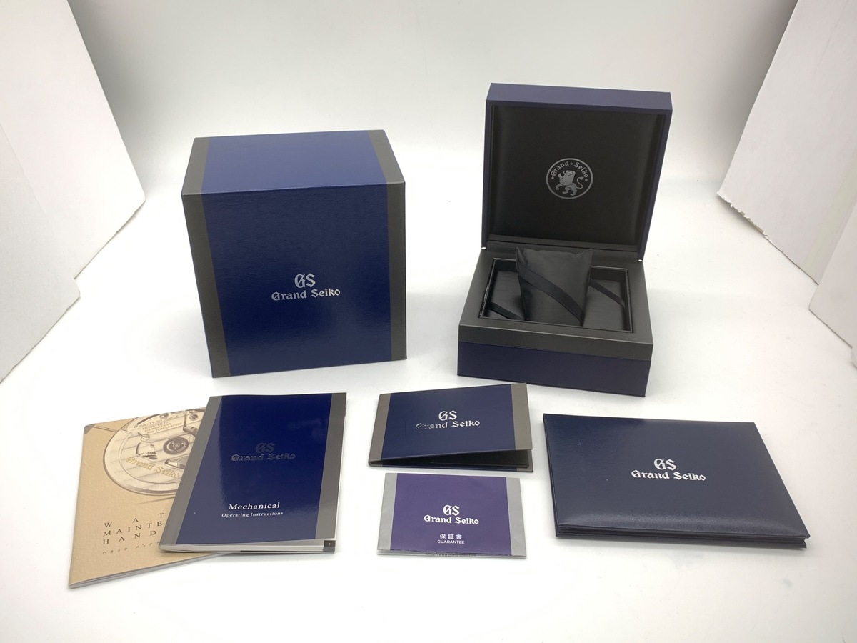 グランドセイコー メカニカル ブラック SBGR317/9S65-00T0 ステンレススティール
