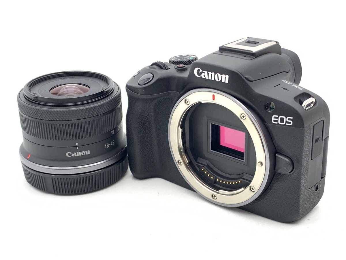 EOS R50 レンズキット レンタル] CANON EOS R50 RF-S18-45 IS STMレンズキット ミラーレス