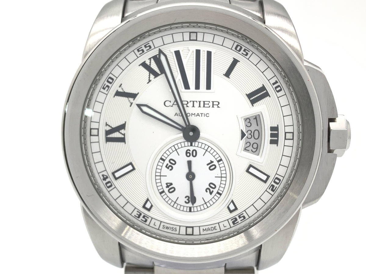 カルティエ カリブルドゥカルティエ シルバー W7100015 ステンレススティール