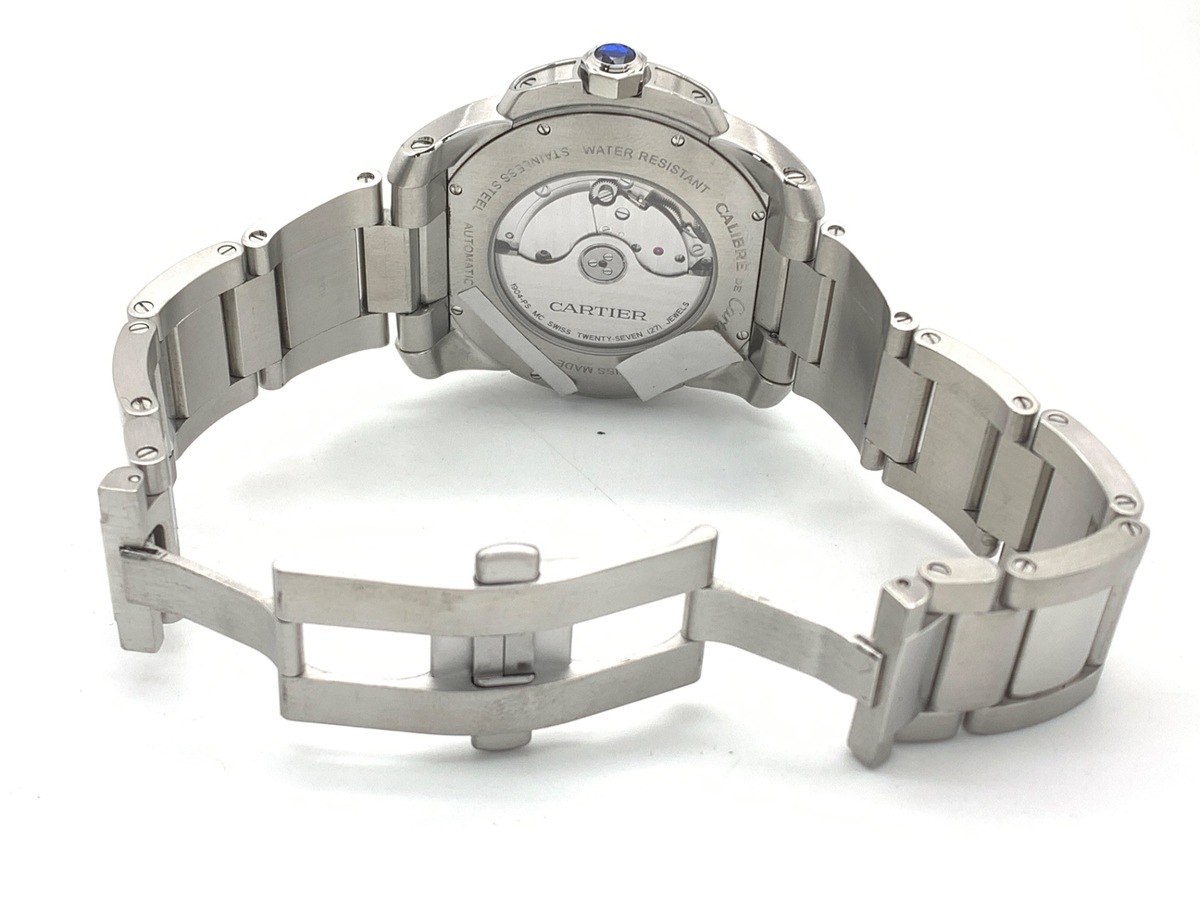 カルティエ カリブルドゥカルティエ シルバー W7100015 ステンレススティール