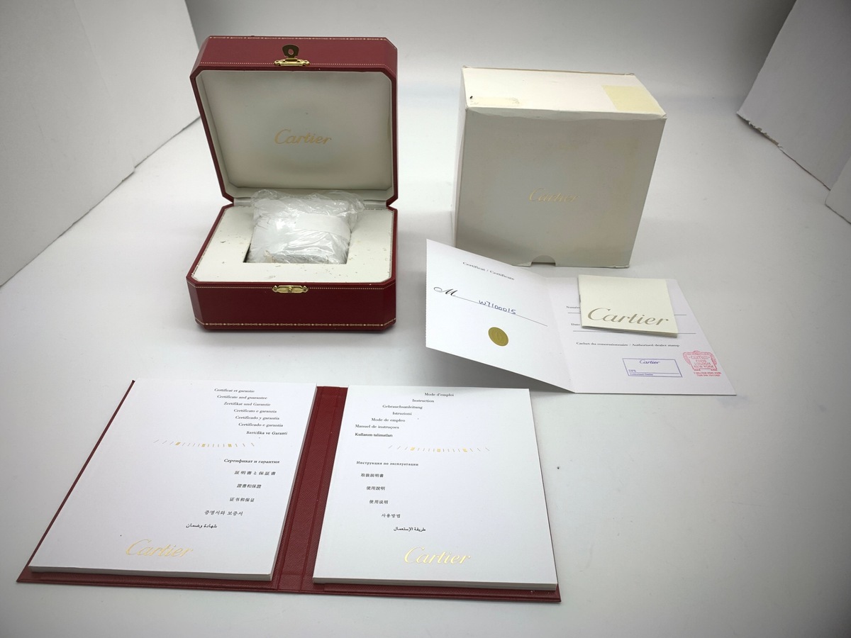 カルティエ カリブルドゥカルティエ シルバー W7100015 ステンレススティール