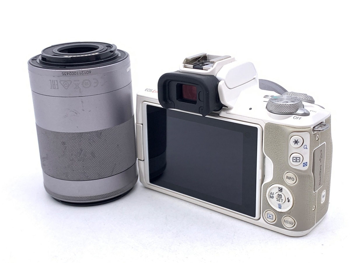 EOS Kiss M Wズームキット ホワイト【2410万画素】