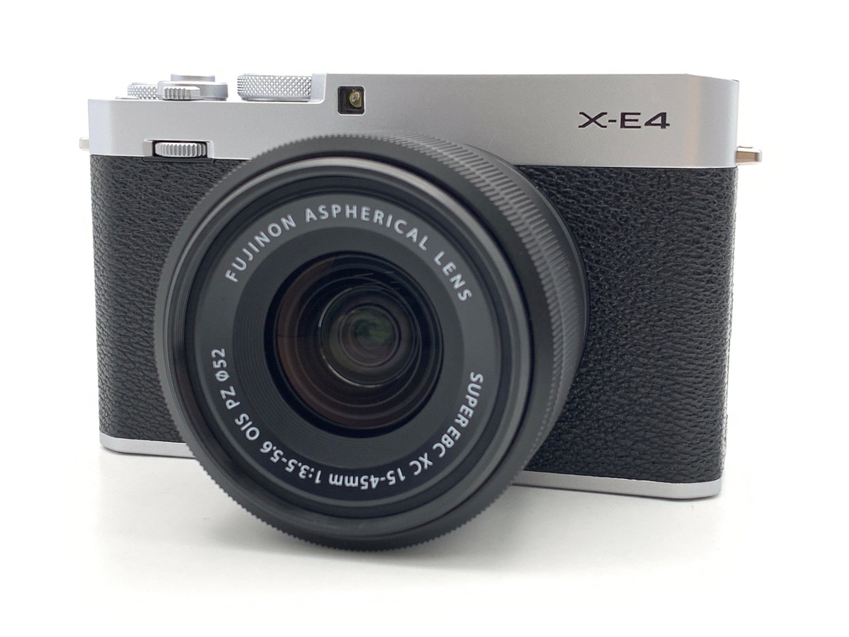 フジフイルム X-E4 XC15-45mmレンズキット シルバー