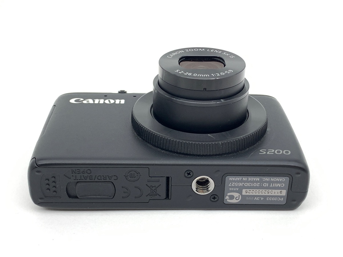 Canon デジタルカメラ PowerShot S200(ブラック) Amazon | Canon デジタルカメラ PowerShot S200(ブラック) F値2.0 広角