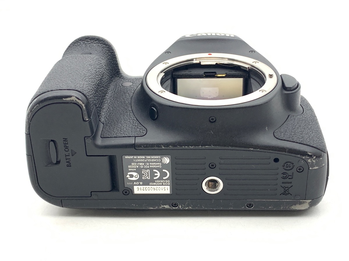 動作確認済 キャノン Canon EOS 6D デジタル ブラック ボディ 中古 キヤノン Canon EOS 6D ボディ デジタル 一眼レフカメラ 中古
