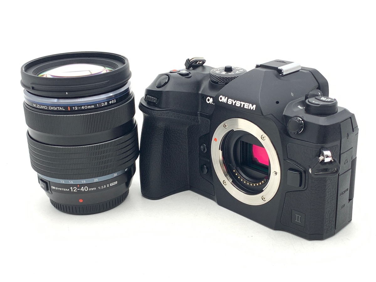 中古：AB(良品)】OM SYSTEM OM-1 Mark II 12-40mm F2.8 PRO II レンズ