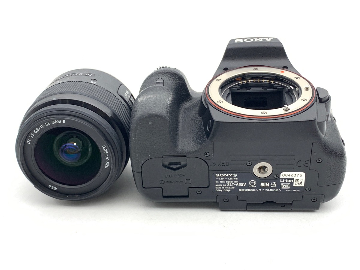 中古：B(並品)】ソニー α65 ズームレンズキット[SLT-A65VL