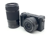 中古】ソニー α6400 ダブルズームレンズキット ブラック [ILCE-6400Y B