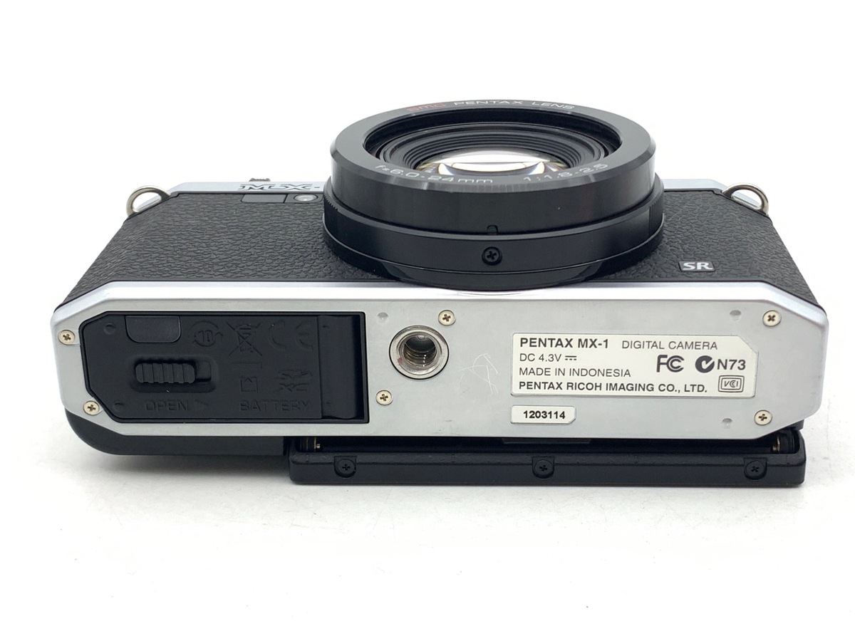 中古：B(並品)】ペンタックス MX-1 クラシックシルバー 【1200万画素