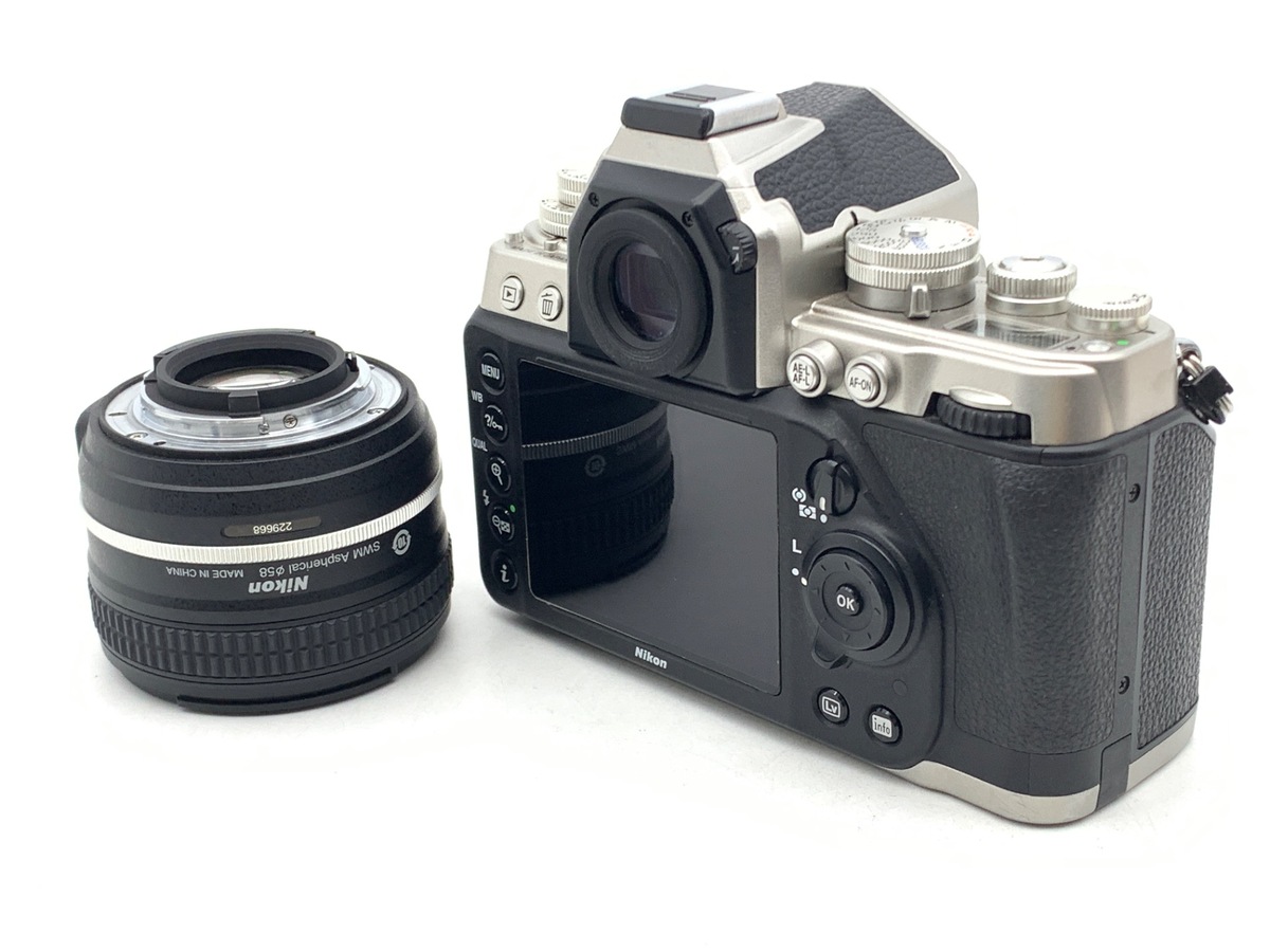中古：B(並品)】ニコン Df 50mm F1.8G Special Editionキット シルバー
