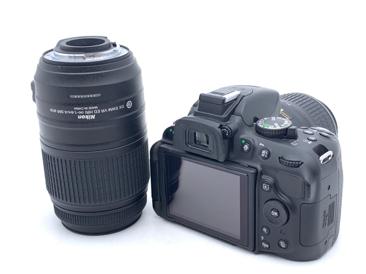 カメラケース付きNikon D5200 標準レンズキット元箱付き一眼レフカメラ