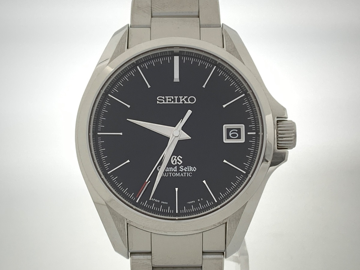 中古：A(美品)】グランドセイコー メカニカル ブラック SBGR067/9S65 