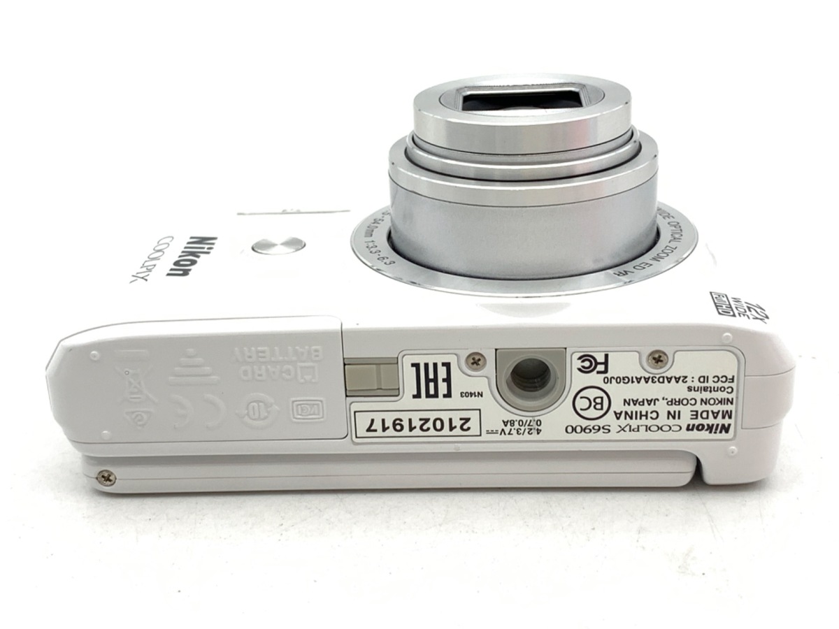 ニコン Nikon COOLPIX S6900 ホワイト 《動作確認済み》 S6900 COOLPIX