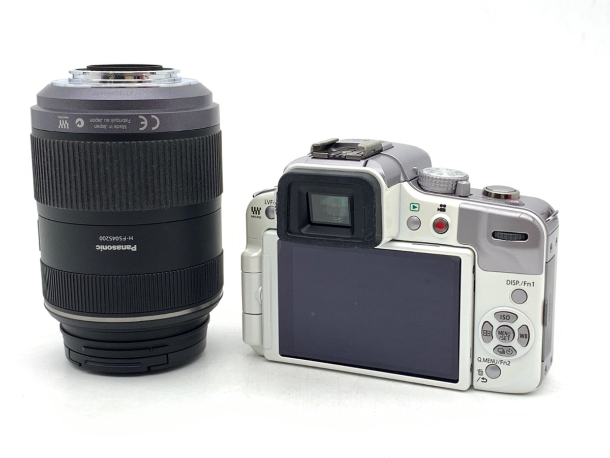 中古：B(並品)】パナソニック LUMIX DMC-G3W-W ダブルズームレンズ