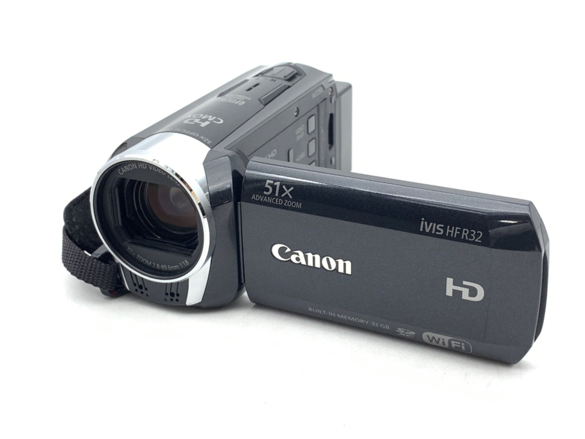 中古：B(並品)】キヤノン iVIS HF R32 ブラック | 2443801588762