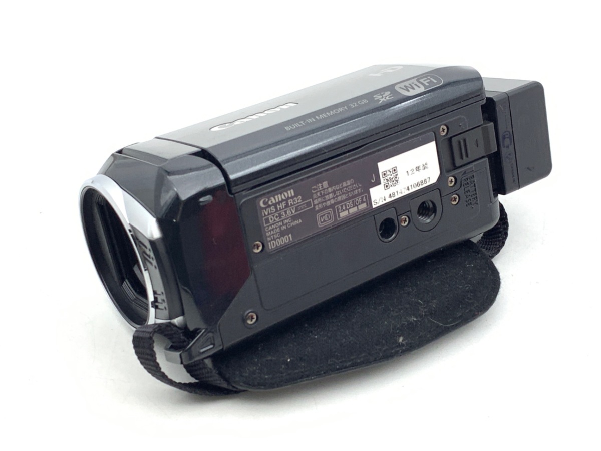 中古：B(並品)】キヤノン iVIS HF R32 ブラック | 2443801588762