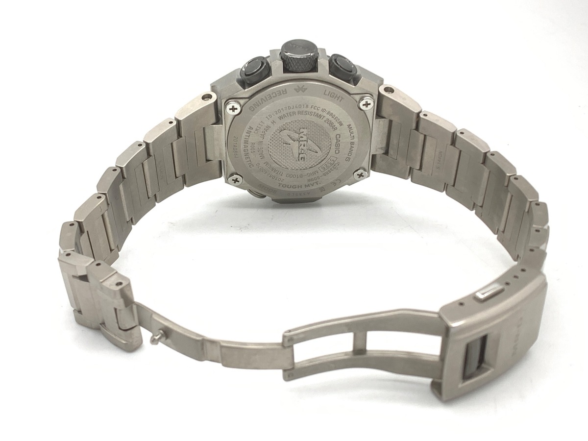 カシオ G-SHOCK MR-G ブラック MRG-B1000D-1AJR チタン