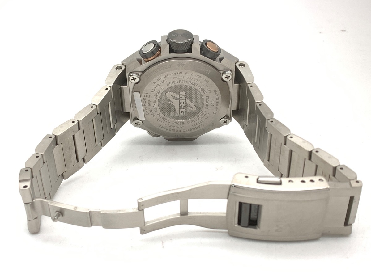 カシオ G-SHOCK MR-G ブラック MRG-B2000D-1AJR チタン