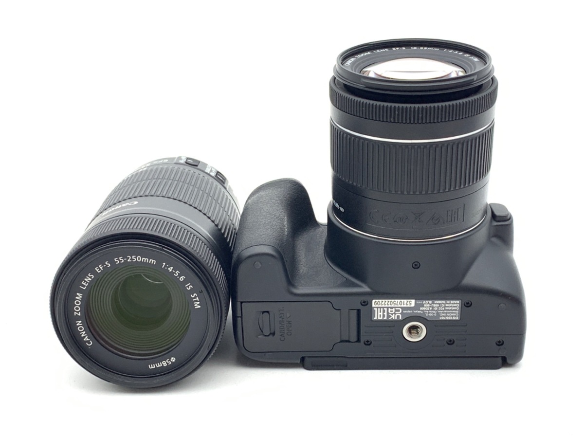 中古】キヤノン EOS Kiss X10 ダブルズームキット ブラック｜｜カメラ 