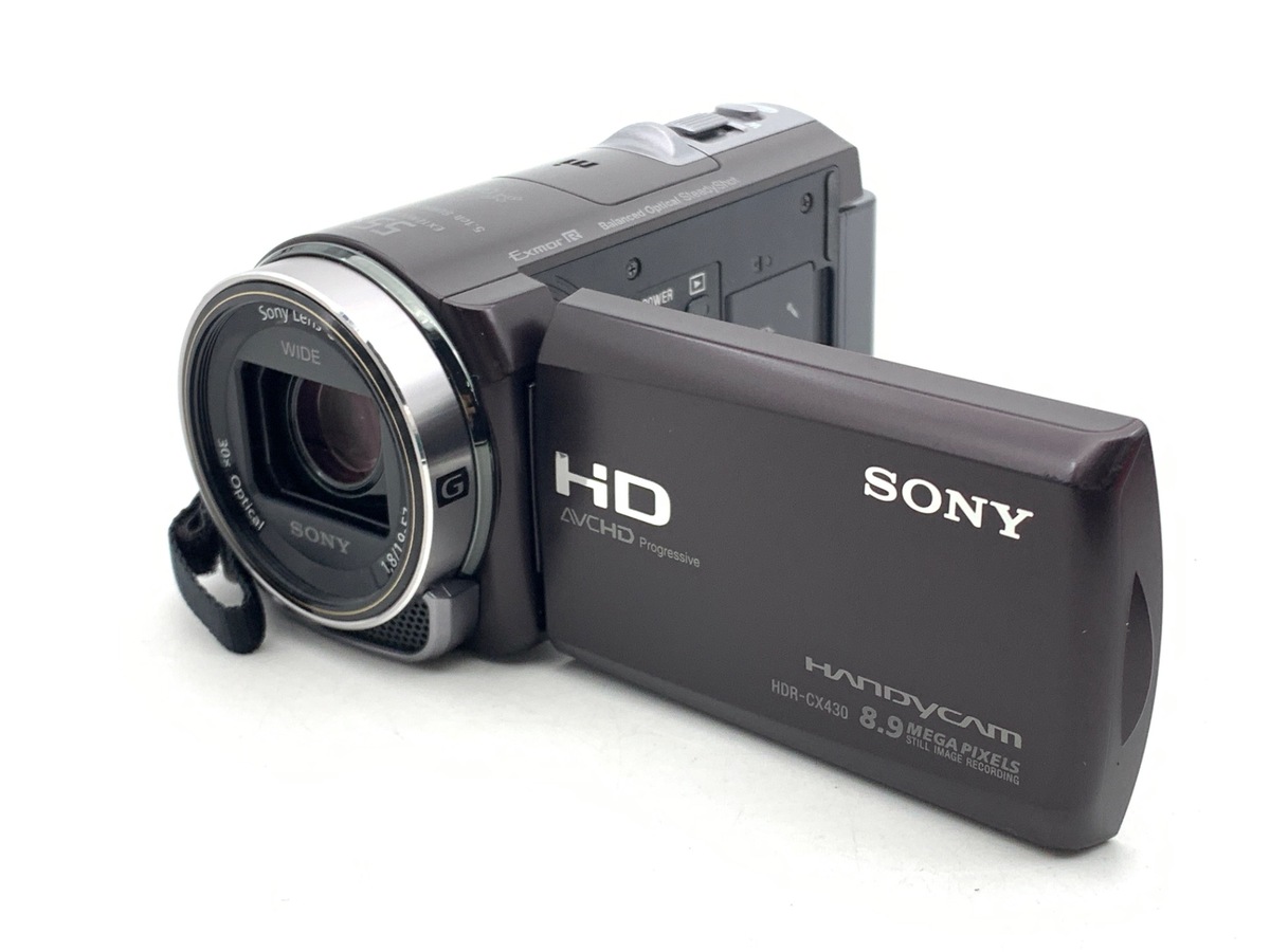 中古：B(並品)】ソニー HDR-CX430V ボルドーブラウン | 2443801592608
