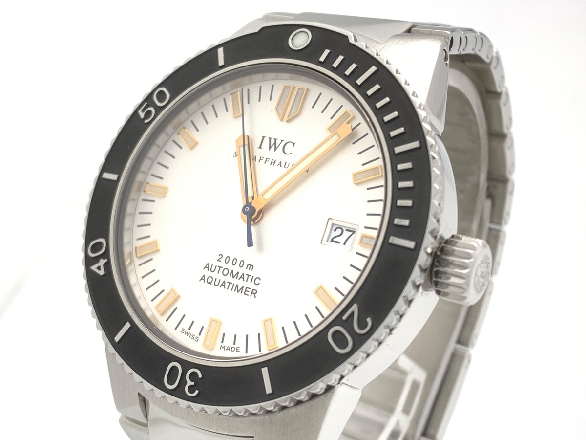 IWC アクアタイマー GST シルバー IW353603 ステンレススティール