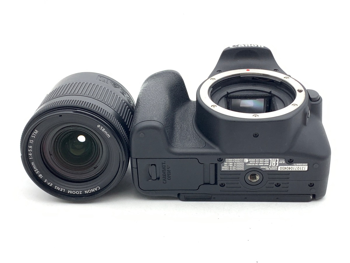 中古】キヤノン EOS Kiss X9 EF-S18-55 IS STM レンズキット ブラック 
