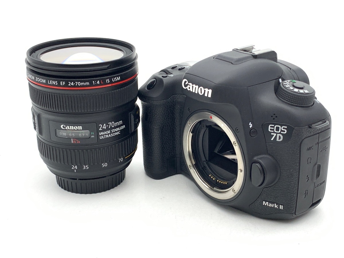 中古】キヤノン EOS 7D MarkII EF24-70mm L IS USM レンズキット 在庫