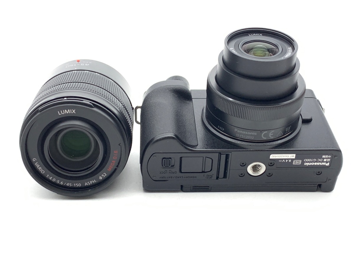中古：B(並品)】パナソニック LUMIX DC-G100DW-K ダブルズームレンズ