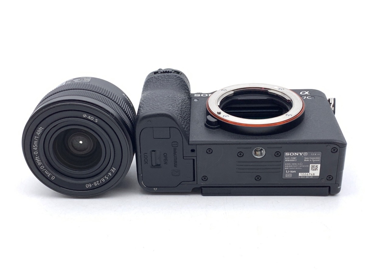 中古：B(並品)】ソニー α7C II ズームレンズキット ブラック [ILCE 