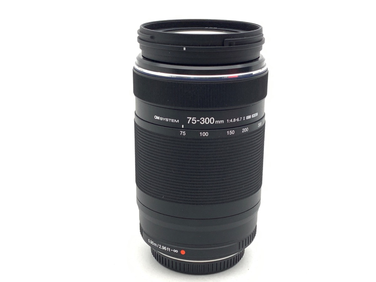 中古：B(並品)】OM SYSTEM M.ZUIKO DIGITAL ED 75-300mm F4.8-6.7 II