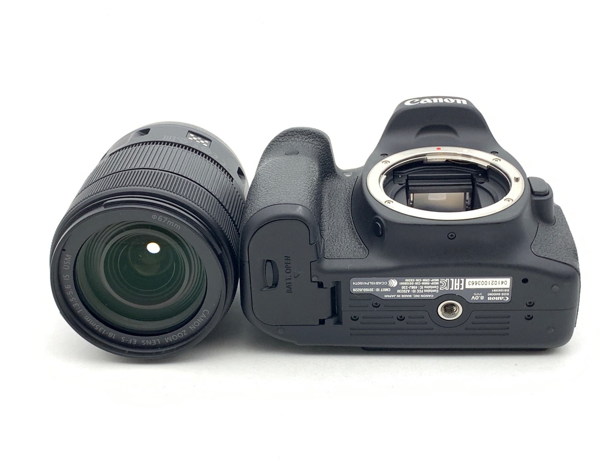 中古】キヤノン EOS 80D EF-S18-135 IS USM レンズキット｜｜カメラの