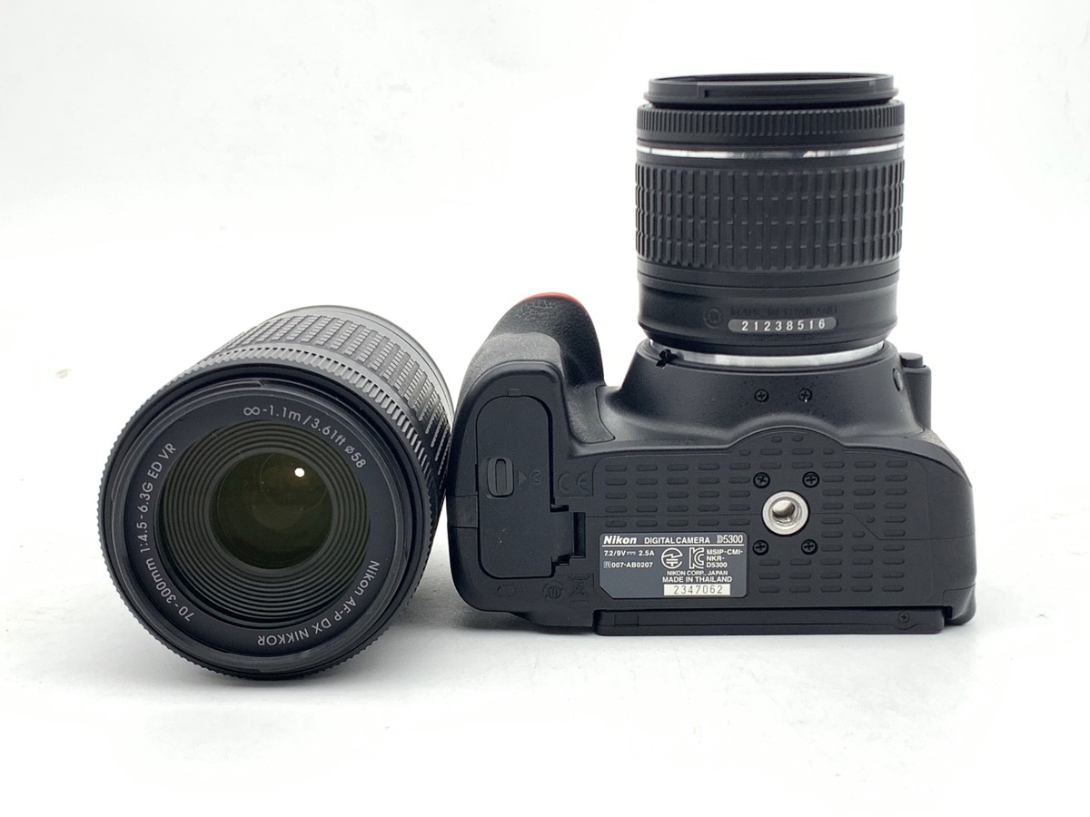 中古：B(並品)】ニコン D5300 AF-P ダブルズームキット | 2443801603717