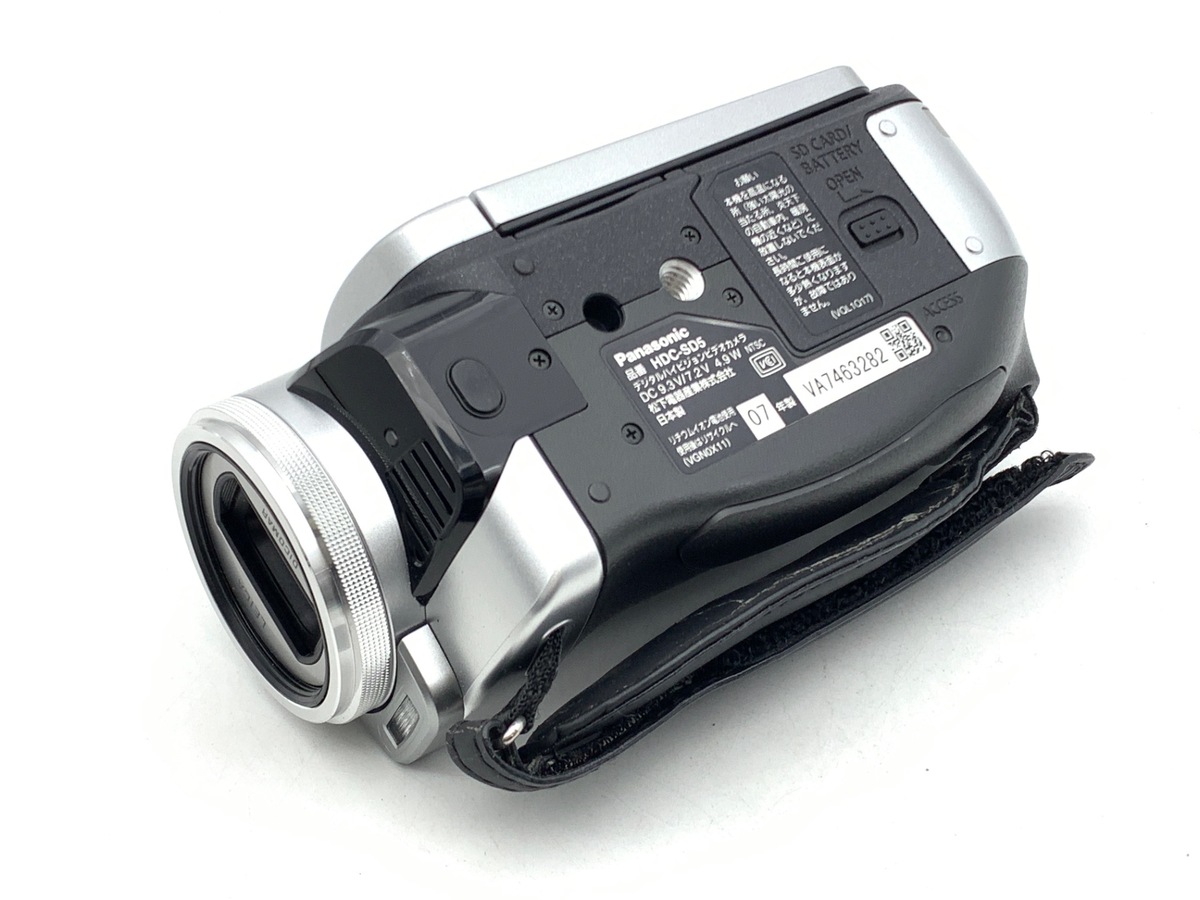 【極美品・動作確認済】Panasonic HDC-SD5ハイビジョンビデオカメラ 中古】パナソニック HDC-SD5 SDカードハイビジョン｜｜カメラの