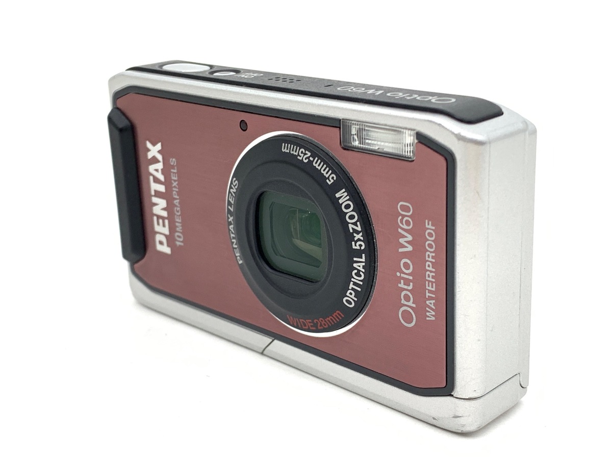 Optio W60(ピンク)【1000万画素】
