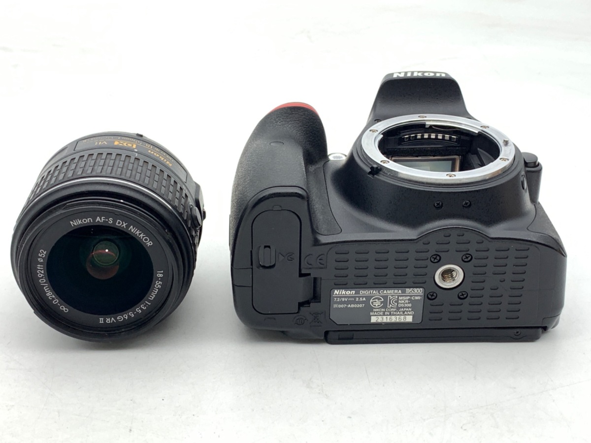 中古】ニコン D5300 18-55 VR II レンズキット ブラック 中古】ニコン D5300 18-55 VR II レンズキット ブラック