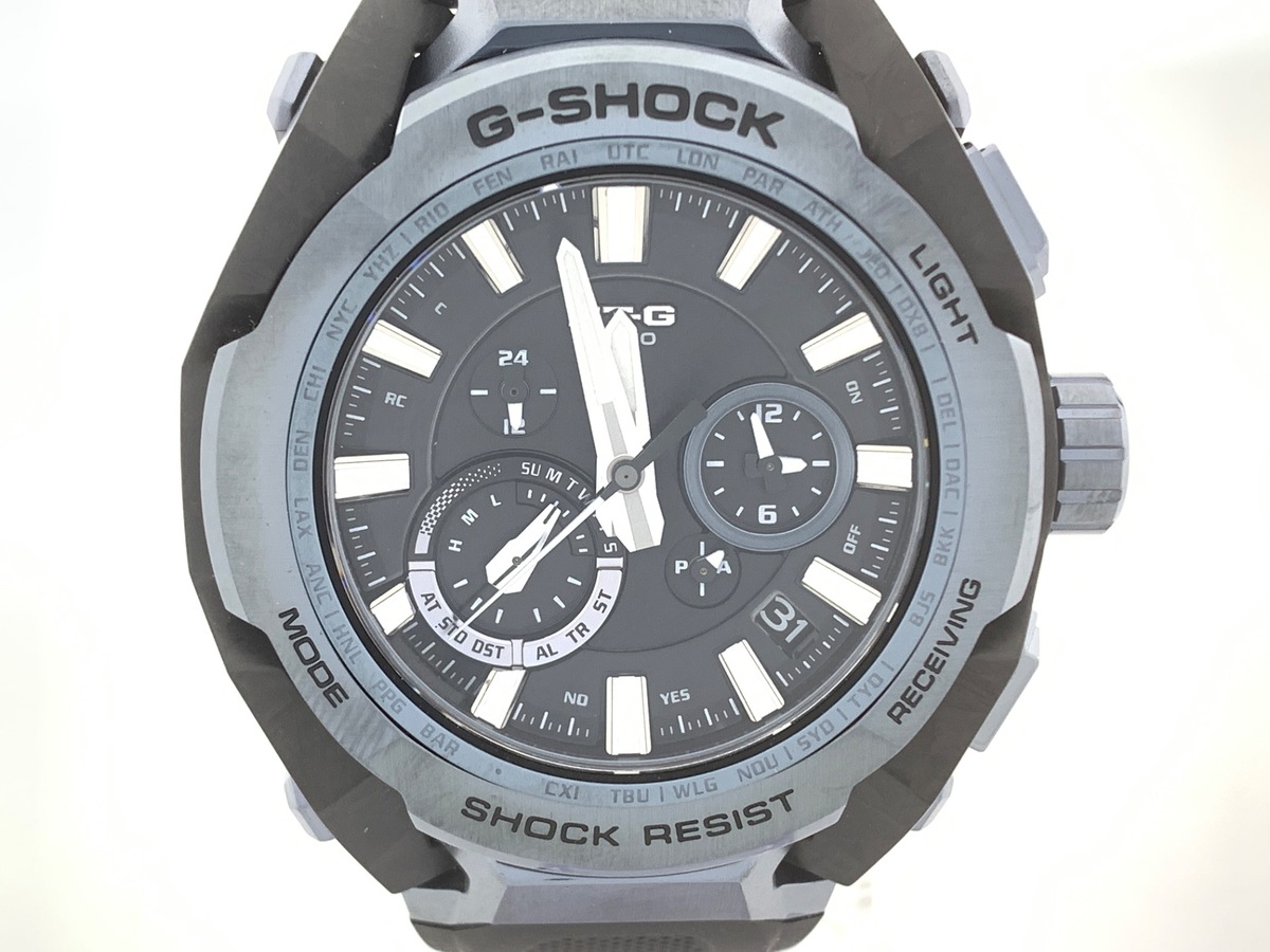 カシオ G-SHOCK MT-G ブラック MTG-B4000B-1A2JF ステンレススティール/カーボン