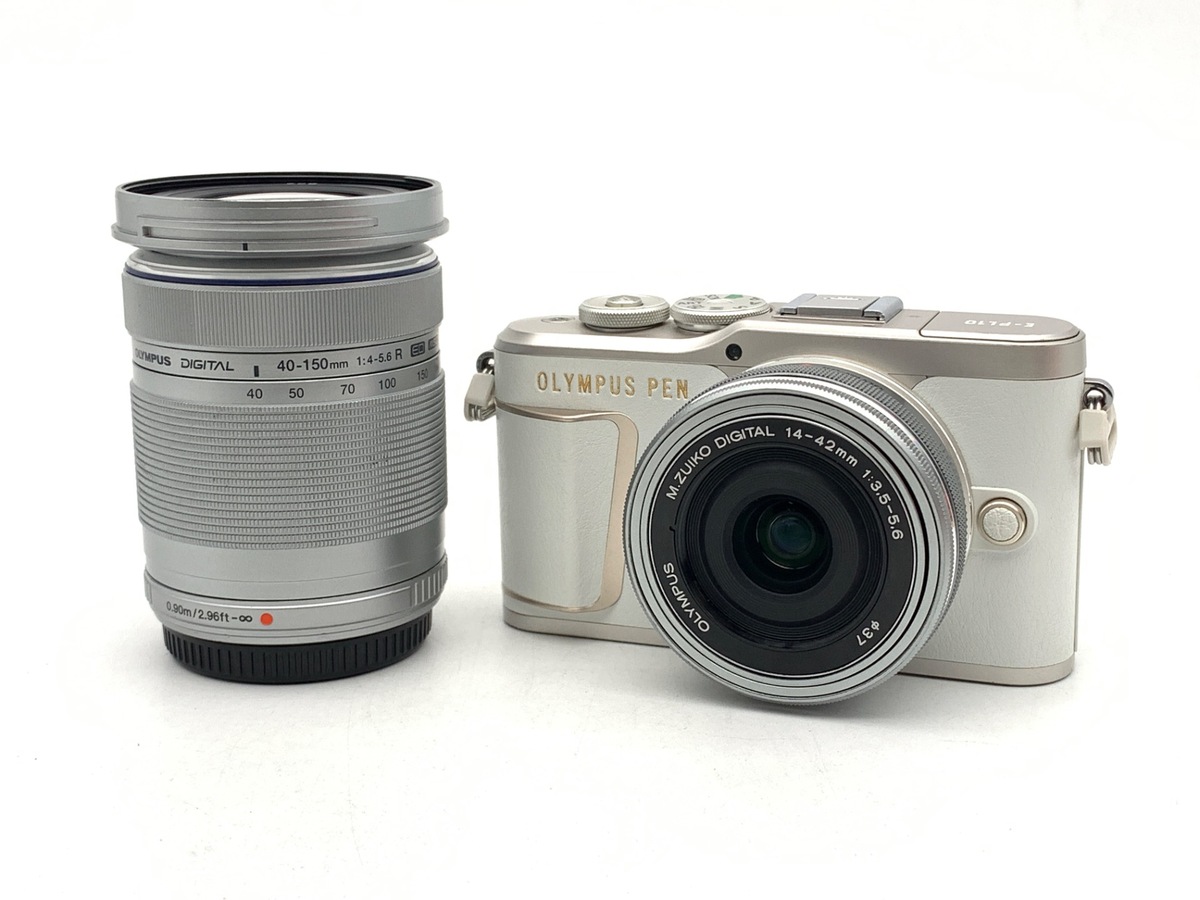 PEN E-PL10 EZ Wズームキット ホワイト【1605万画素】