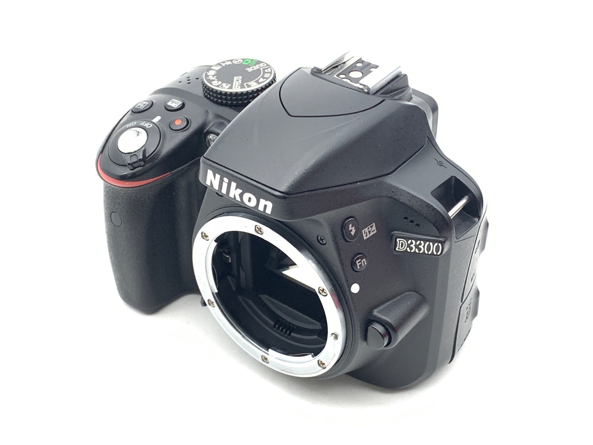 中古：B(並品)】ニコン D3300 ボディ ブラック | 2443801611996