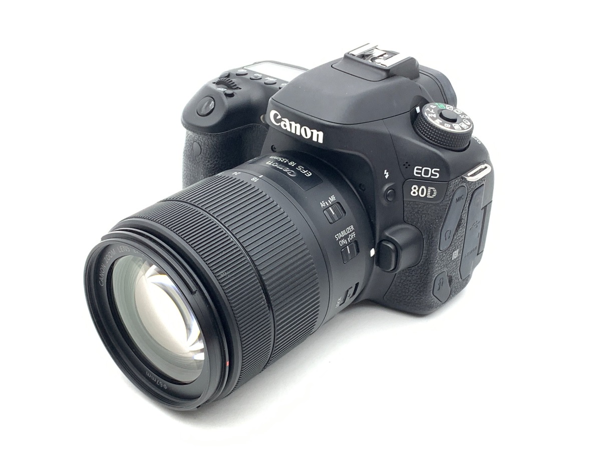 EOS 80D EF-S18-135IS USM キット【2420万画素】