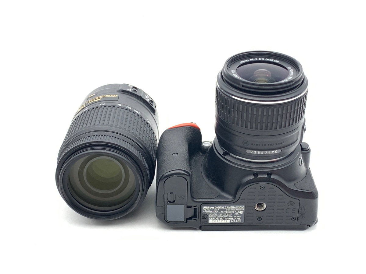 中古：B(並品)】ニコン D5500 ダブルズームキット ブラック